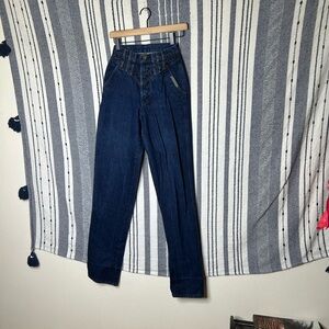 Vintage Rocky Mountain High Waist Bareback Jeans